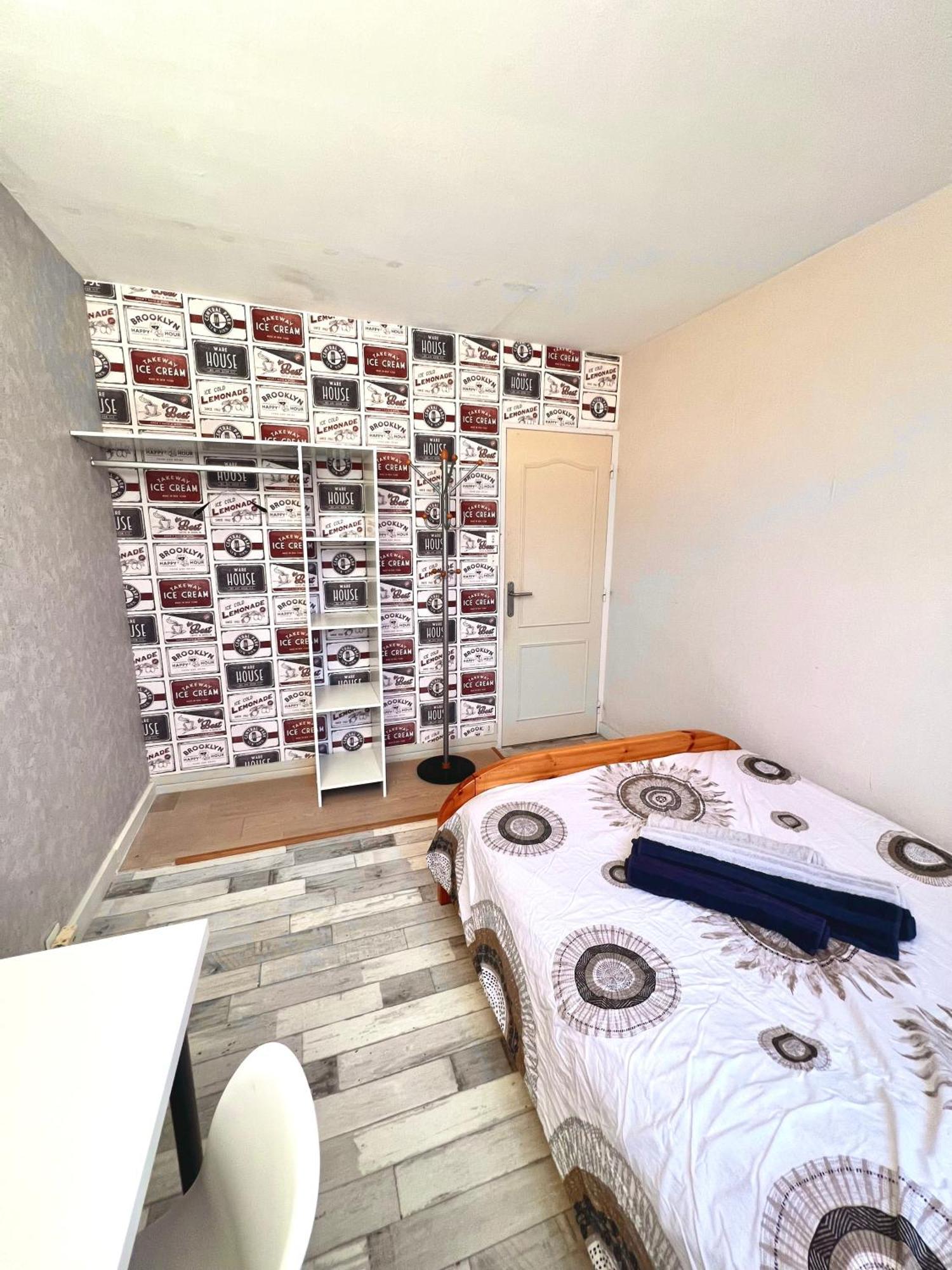 Appartement Proche Gare, 6 Voyageurs Et Stationnement Gratuit Remeš Exteriér fotografie